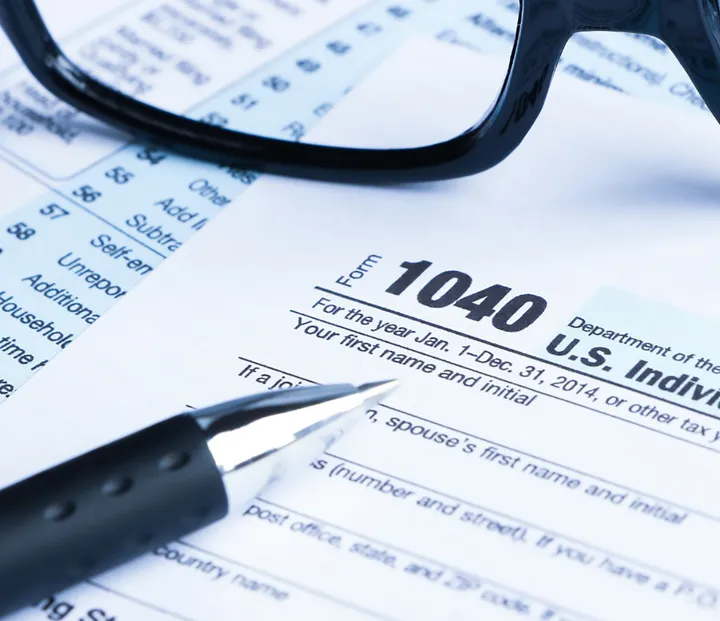 Formulario de impuestos 1040